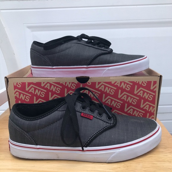 vans with red bottoms